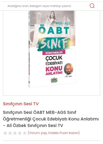 Beden Renk sstv ali özbek öabt çocuk edebiyatı ags