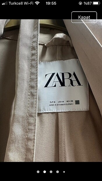 Zara Zara trençkot