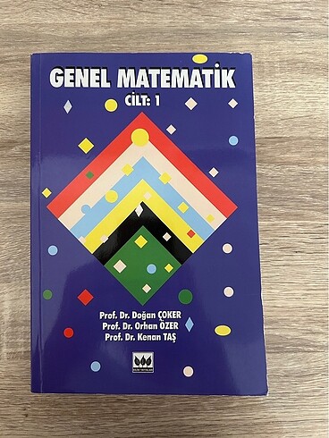 Genel Matematik Cilt 1 Bilim yayınları