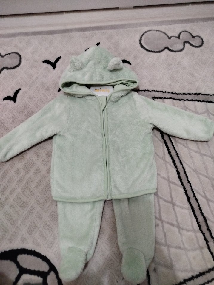 Peluş Bebek Tulumu - Görsel 4