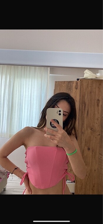 Trendyol & Milla TRENDYOL PEMBE CROP TOP/ BÜSTİYER
