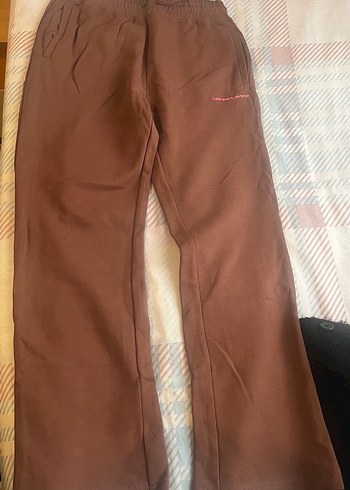 Lesbenjamins Kahverengi Rahat Kesim Eşofman Altı - Görsel 4