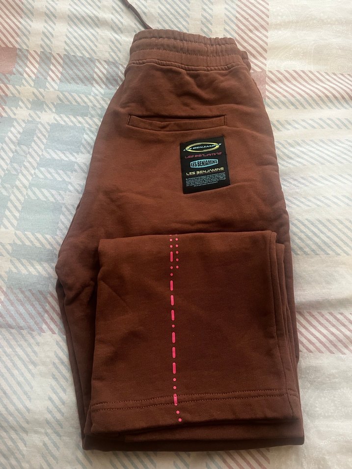 Lesbenjamins Kahverengi Rahat Kesim Eşofman Altı - Görsel 3