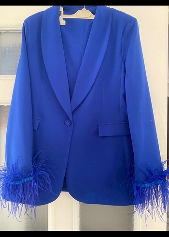 Mavi Regular Fit Kadın İş Takımı - Görsel 3