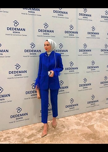 Mavi Regular Fit Kadın İş Takımı - Görsel 2