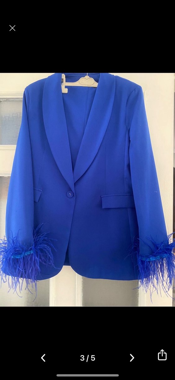 Mavi Regular Fit Kadın İş Takımı - Görsel 3