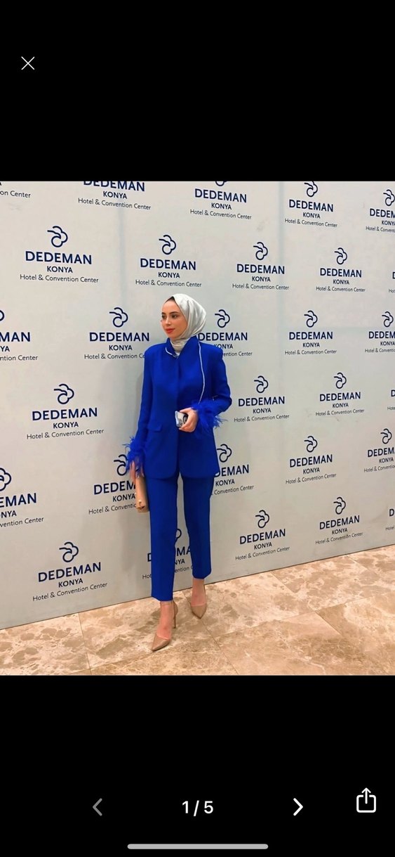 Mavi Regular Fit Kadın İş Takımı - Görsel 2