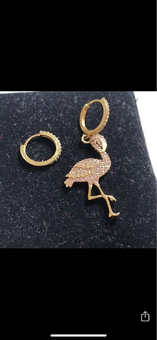  Beden Flamingo küpe