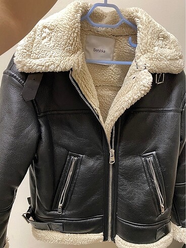 Bershka kürklü mont