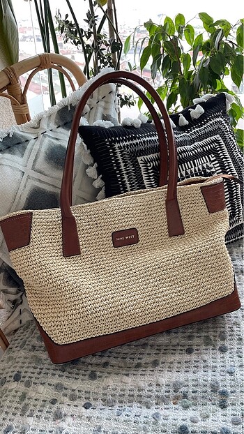 Nine West Hasır Çanta