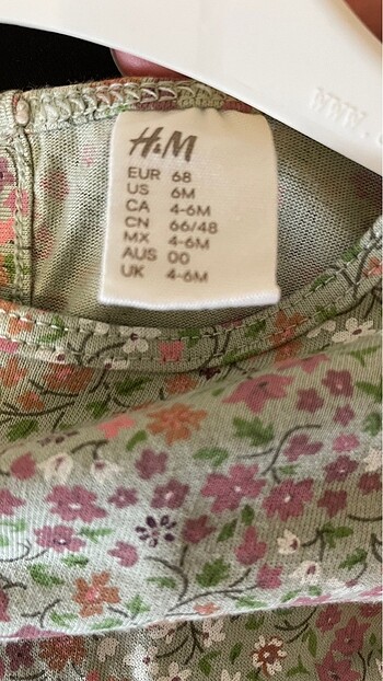 Çiçek Desenli Bebek Elbisesi - Görsel 3