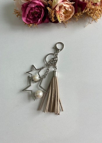  Beden Püsküllü Anahtarlık - Çanta charmı - #çanta #charm