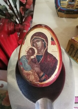vintage meryem ana kilise figür