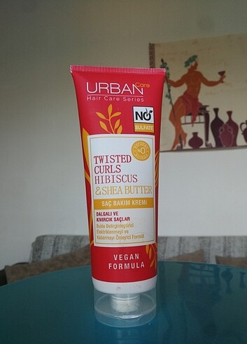 urban care twisted curls kıvırcık saçlar için saç bakım kremi