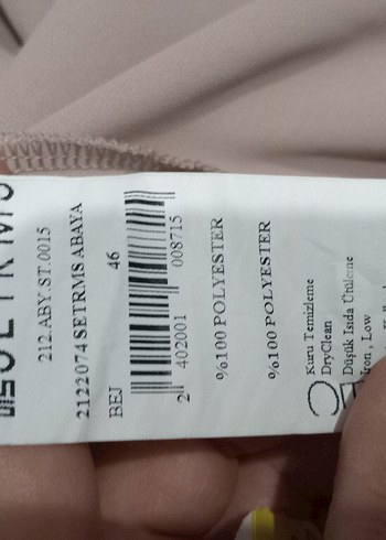 44 Beden ten rengi Renk Bej Uzun parduse giyçik