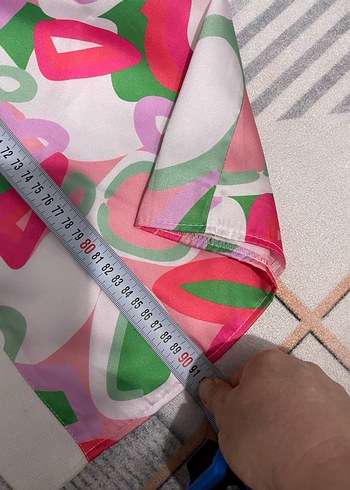 Kadın Renkli Uzun Bağcıklı Yağmurluk - Görsel 12