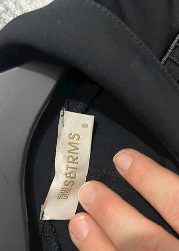 Siyah Uzun Kollu Payetli Gotik Tunik - Görsel 10