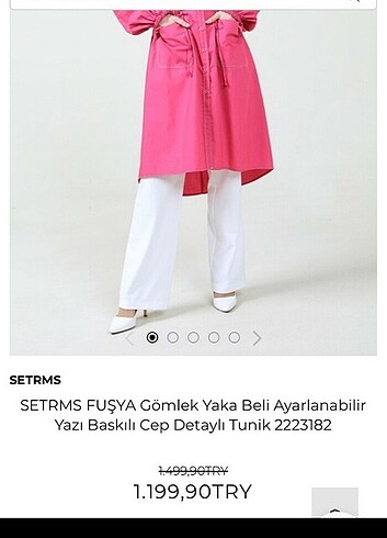 44 Beden pembe Renk Tunik #Kap #setrems #tunik