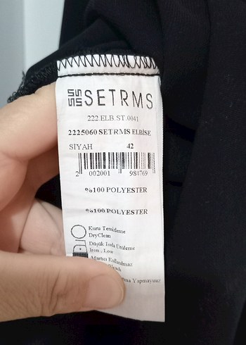42 Beden Uzun Siyah Gotik Kadın Elbise