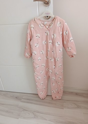 LC Waikiki Kız Çocuk Fermuarlı Pijama Tulum