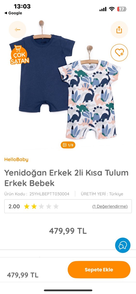 #tulum#bebek#takım#erkek - Görsel 2