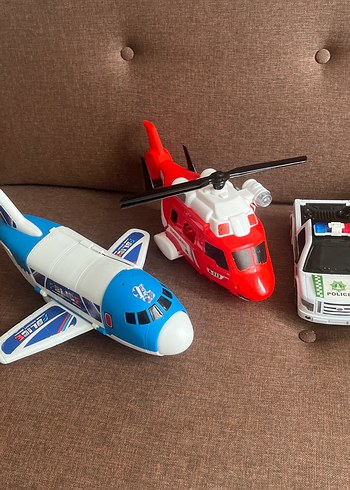 Renkli Mini Taşıt Oyuncak Seti - Görsel 2