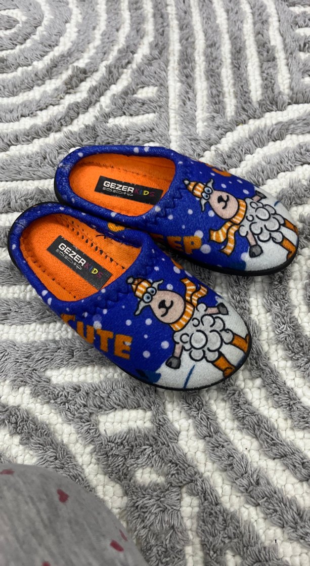 Renkli Baskılı Kadın Ev Terliği - Görsel 2