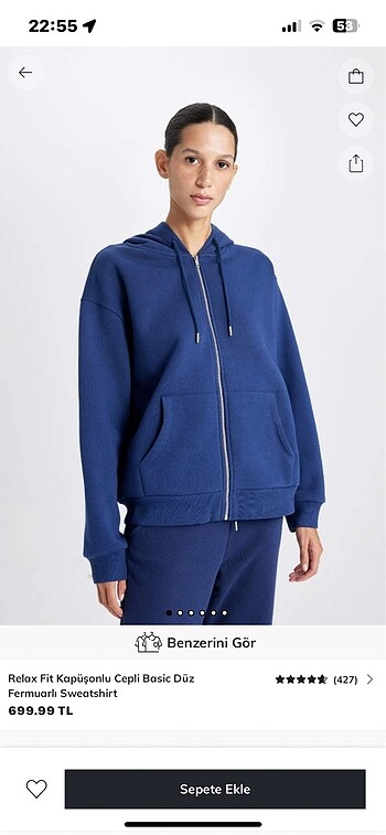 #defacto#sweatshirt#fermuarlı