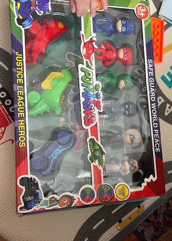 Çok Renkli PJ Masks Adalet Ligi Figür Seti