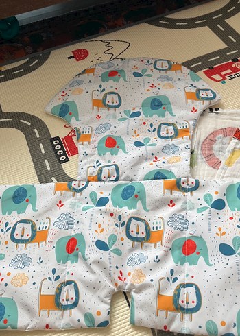 Beden Baby Plus Müslin Ana Kucağı Örtüsü Kaplumbağa Desenli