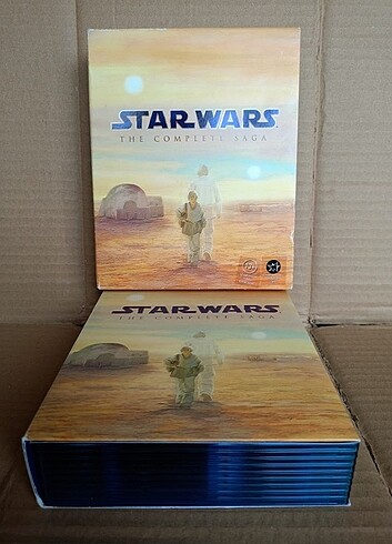 STAR WARS - THE COMPLETE SAGA - BLU RAY BOX SET + ÖZEL SEÇENEKLE