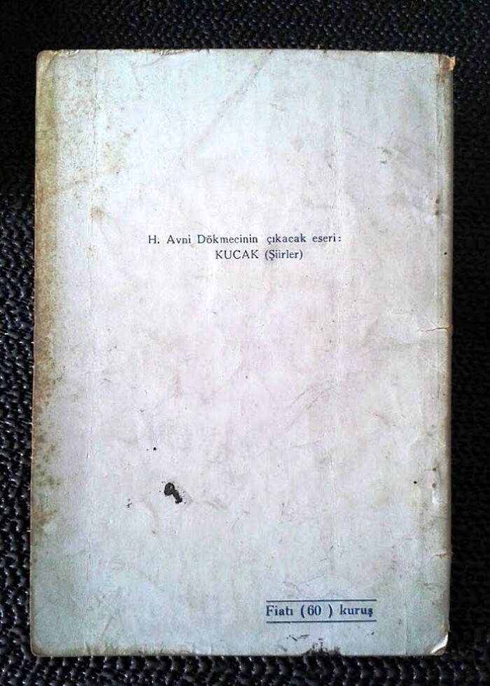AVUÇ ŞİİRLER -  H. AVNİ DÖKMECİ. - Görsel 5
