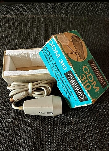 GRUNDIG GDM 310 DİNAMİK MİKROFON. DÖNEM..1964-1695