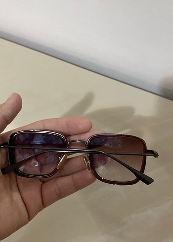  Beden kahverengi Renk Kahverengi Şeffaf Kadın Güneş Gözlüğü