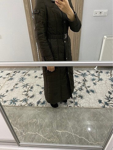 Diğer Manttocu uzun şişme mont