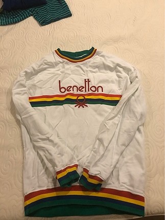 Benetton Uzun Kollu Sweat
