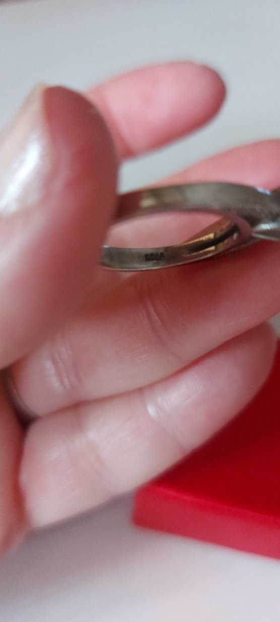 925 AYAR GÜMÜŞ TEKTAŞ YÜZÜK - Görsel 5