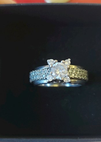 925 AYAR MUHTEŞEM GÜMÜŞ YÜZÜK - Görsel 2