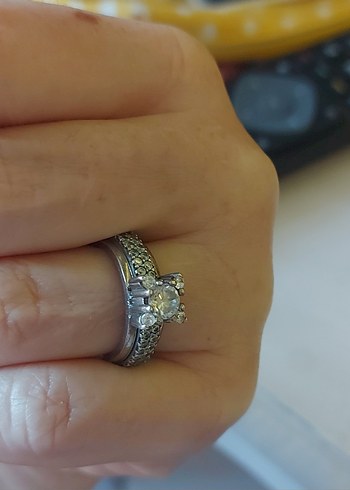 925 AYAR MUHTEŞEM GÜMÜŞ YÜZÜK - Görsel 5