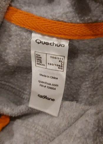QUECHUA POLAR SWEAT XL XXL XXXL - Görsel 3