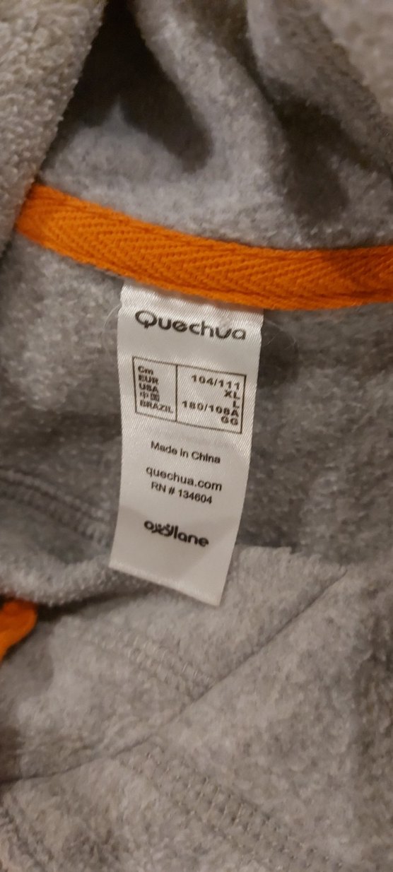 QUECHUA POLAR SWEAT XL XXL XXXL - Görsel 3