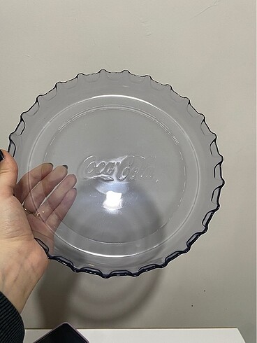 Coca cola nın orijinal tabağı vintage