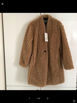 Zara peluş kürk