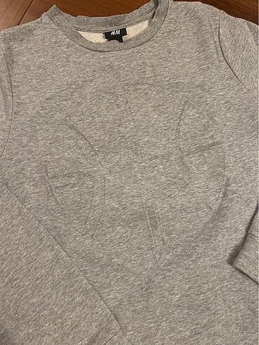 H&M H&m basic gri sweatshirt