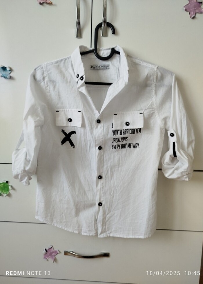 Keten yazlık gömlek - Görsel 5