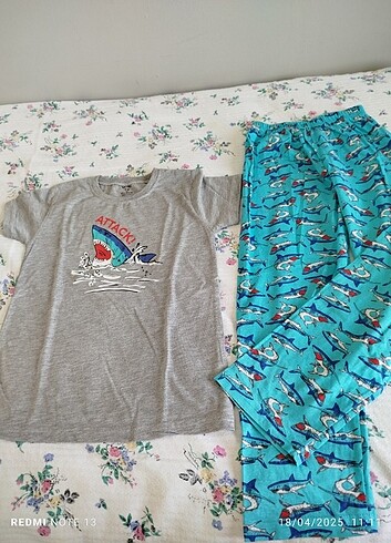 Yazlık pijama takımı - Görsel 6