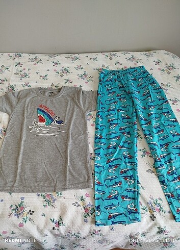 Yazlık pijama takımı - Görsel 9