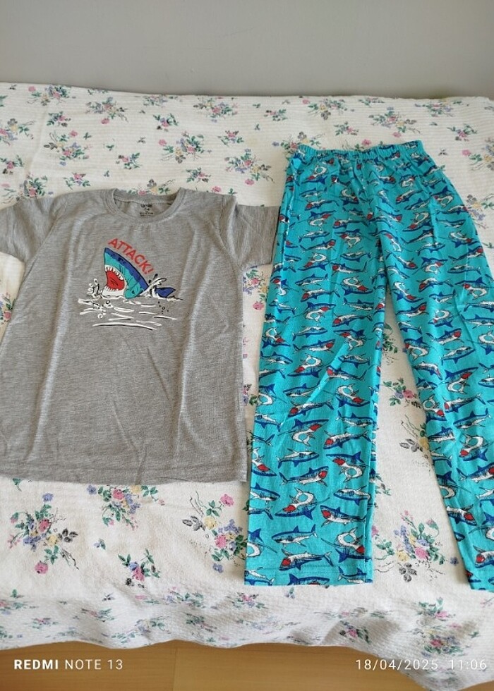 Yazlık pijama takımı - Görsel 3