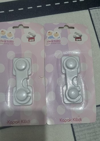 Bebek Güvenlik Kapı Kilitleri ve Stopper Seti - Görsel 2