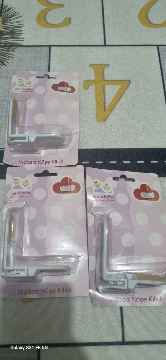 Bebek Güvenlik Kapı Kilitleri ve Stopper Seti - Görsel 4